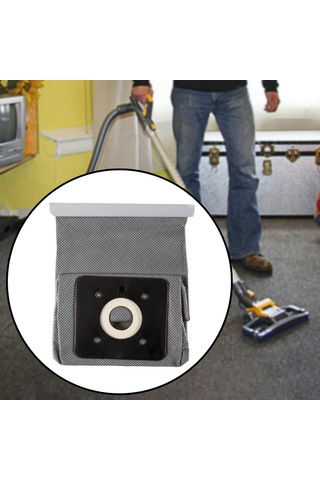 Homyl Elektrikli Süpürge Bez Çanta Ev Otel Daireleri Için Gri