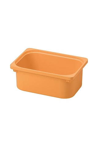 Ikea Açık Turuncu Çok Amaçlı Saklama Kutusu 42x30x10 Cm Oyuncak Düzenleyici Çocuk Odası