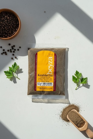 Beyza Karabiber Toz 50 Gr Doğal Ve Yoğun Aromalı
