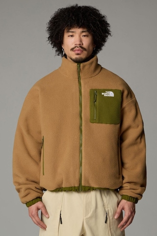 The North Face Erkek Yumiori Çift Taraflı Polar Mont Kahverengi 001
