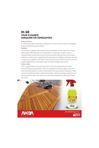 Akba Organik Tik Temizleyici 750 ML