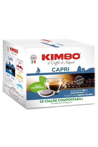 Cialde Capri Yassı Pod Uyumlu Kapsül Kahve 50 Li Kutuda