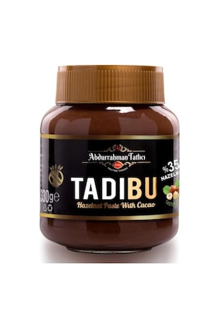 Abdurrahman Tatlıcı Tadıbu Kakaolu Fındık Ezmesi 5 x 330 G