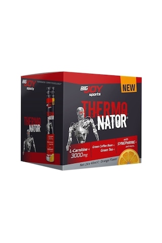 Big Joy Thermonator L-Carnitine 3000 Mg 20 Ampül - Ücretsiz Kargo-Portakal