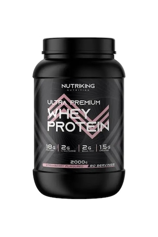 Whey Protein Tozu 2000g 80 Servis Çilek Aramalı Karışık