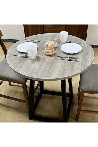 Novahub 48r Yuvarlak Pvc Şeffaf Tek Kullanımlık Masa Örtüsü - 36-44 İnç İçin Uygun Diğer