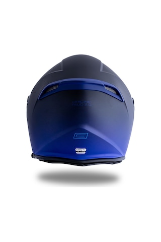 Palio 2.0 Deepsky Mat Siyah-navy Mavi Güneş Vizörlü Açık Kask C5 Mat Siyah