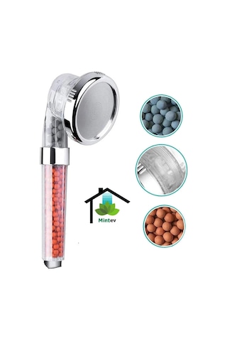 Mintev Filtreli Arıtmalı Su Tasarruflu Boncuklu Eco Duş Başlığı Diğer