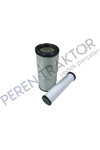 Peren Traktör New Holland Yuvarlak İç Dış Hava Filtresi