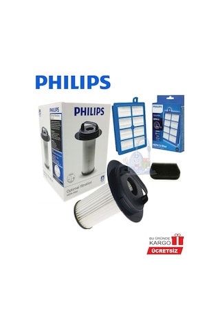 Philips Uyumlu Fc 9210 Marathon Hepa Filtre Seti Kutulu
