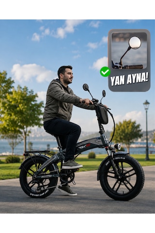 Rks Rd8 Premıum Elektrikli Bisiklet Gri - 1500w