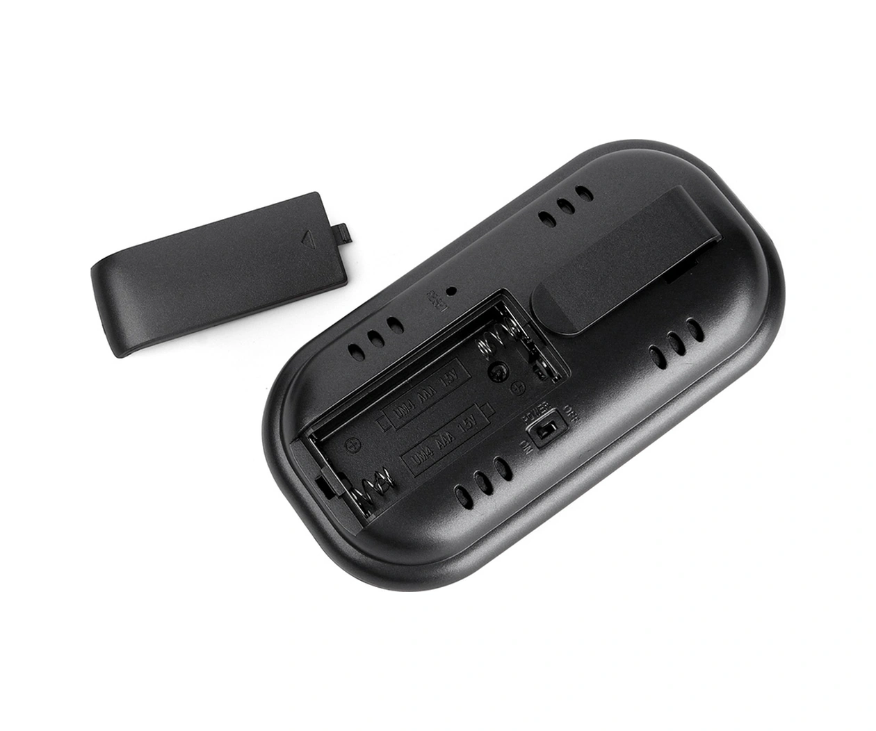 Lemestar Küçük Siyah Kablosuz Mutfak Isı Ölçer, 0-250 C Aralığı, 20-30m Alınım Mesafesi, Pil İçermez Çok Renkli