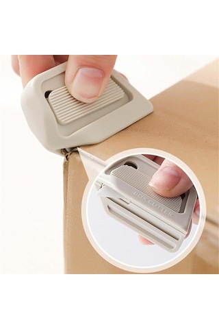 Sn-29134 Manyetik Pratik Mini Paket Açıcı - Kutu Kesici Siyah
