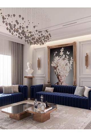 Boyanabilir 6 Adet Hazır Çerçeve 2,5 Cm Set104 Mastik Hediyeli