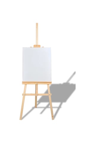 Ladin Şövale 172 Cm Ahşap Resim Şovalesi Ressam Sehpası Ayarlanabilir Şövale