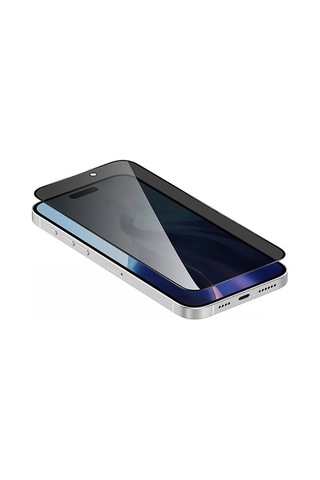 Apple iPhone 15 Uyumlu Recci Rsp-a05sp 3d Privacy Shield Temperli Cam Hayalet Ekran Koruyucu