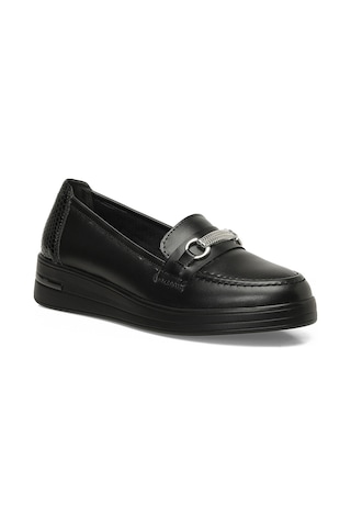 Polaris 167125.z6fx Siyah Kadın Loafer 000000000102239478 Siyah