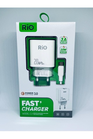 Riotech 20w Hızlı Şarj Type-c 3.0