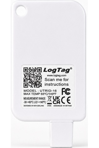 Logtag Utrıd-16f Ekranlı Çok Kullanımlık Sıcaklık Kayıt Cihazı Usb