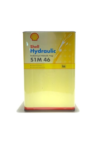 Shell Hydraulic S1 M 46 Teneke Endüstriyel Hidrolik Yağı 15 L
