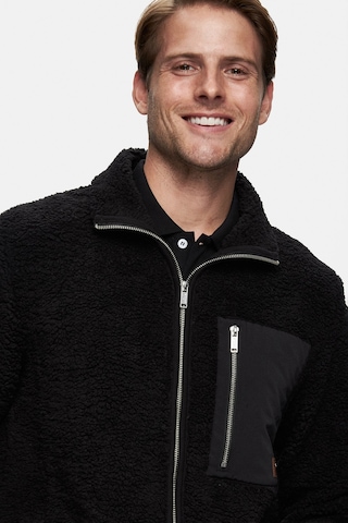 Sınead Siyah Polar Standard Fit Erkek Ceket Siyah