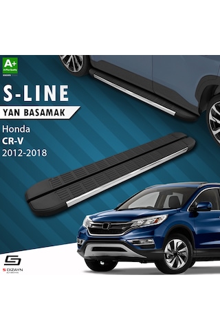S-dizayn Honda Cr-v 4 S-line Krom Yan Basamak 173 Cm 2012-2018 A+ Kalite