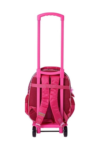 Çekçekli Okul Çantası, Kalemlik, Suluk & Matara Pembe