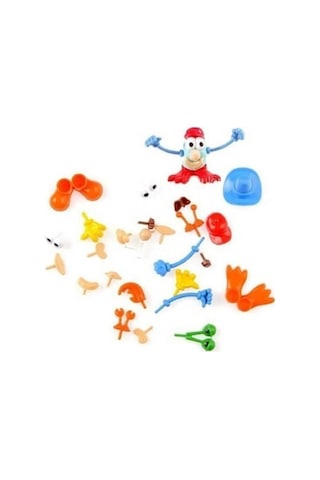 Bubu Oyun Hamuru Aksesuarı Vücut Parçaları 26 Parça 5 Paket Çok Renkli