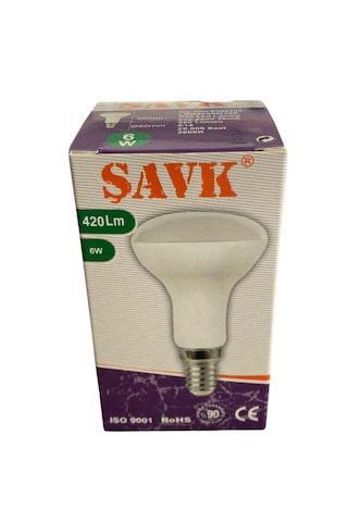 Şavk R50 6w Led Ampul 420 Lumen 3000k - Günışığı 1