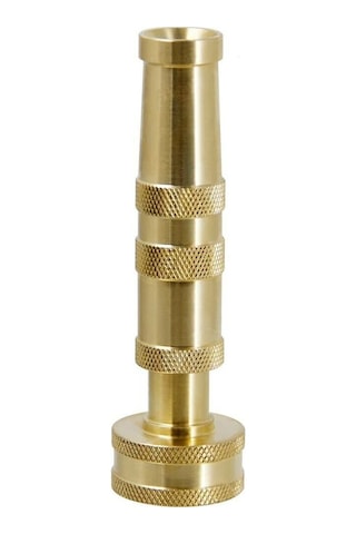 Symbee 2 Adet Kalın Cerrahi Bakır Bahçe Hortumu Uçucu, 3/4" Ayarlanabilir Akış Kontrolü, 10 Adet Kauçuk Yıkama Diski İçeren Tam Metal Nozzle Seti