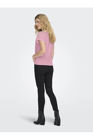 Only Onlfree Lıfe Pembe Kadın T-shirt 15369294 Pembe