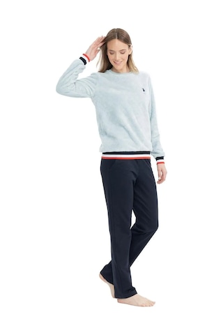 U.S. Polo Assn. U.s Polo Assn. 17079 Kadın Uzun Kollu Welsoft Eşofman Takım-açıkmavi Mavi
