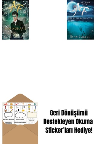 Artemis Fowl 8 - Son Muhafız + Artemis Fowl 7 - Atlantis Saplantısı + Okuma Sticker'ları