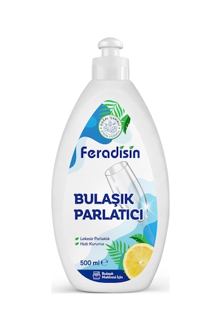 Bitki Özlü Doğal Bulaşık Makinesi Parlatıcı - Gimdes Helal Sertifikalı - 500 Ml