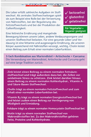 Doppel Herz Aktiv Leber Plus 30 Kapsül