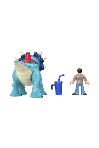 Imaginext Jurassic World Araçlar Pachyrhinosaurus & Lovary Gmr17