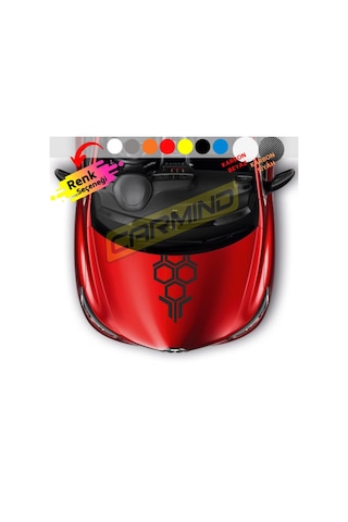 Carmind Petek Ön Kaput Sticker
