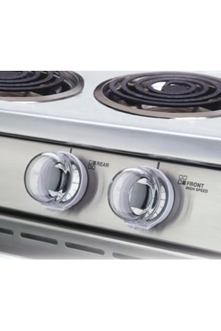 Portakal Safety Ocak / Gaz Düğmesi Güvenlik Kapağı 4'lü