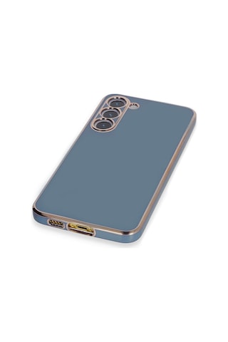 Samsung Uyumlu Galaxy S23 Kılıf Volet Luxury Seri Kamera Korumalı Silikon Kapak