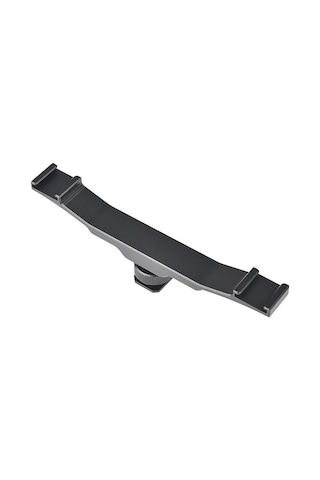 Dslr için Flaş Bracket İki Girişli Flaş- Led- Mikrofon Tutucu
