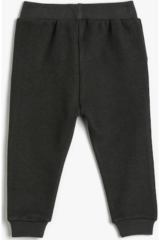 Koton Basic Jogger Eşofman Altı Beli Bağlamalı Kaşkorse Pamuklu Antrasit 4wmb40083tk 4WMB40083TK931 Antrasit