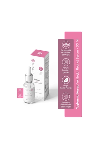 Sante Plus Yaşlanma Karşıtı Yenileyici Retinol Serum 30 ML