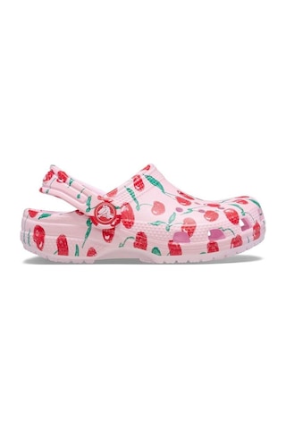 Crocs Classic Fresh Fruits Clog K Çocuk Sandalet 211020-6zw Pembe