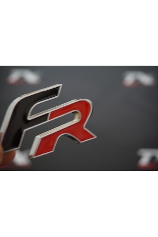 Seat Fr Bagaj Krom Metal 3M 3D Yazı Logo