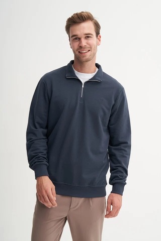 Cazador Caz 53470 Dik Yk. Sweat Erkek Soft Blue 26kc53470 Mavi
