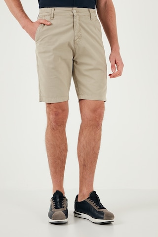 Buratti Pamuklu Slim Tapered Bermuda Erkek Şort 4503S67Smilano Bej