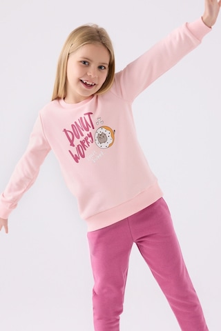 Rolypoly Kız Çocuk Pembe Eşofman Takımı Rp3469-c-v1 Pembe