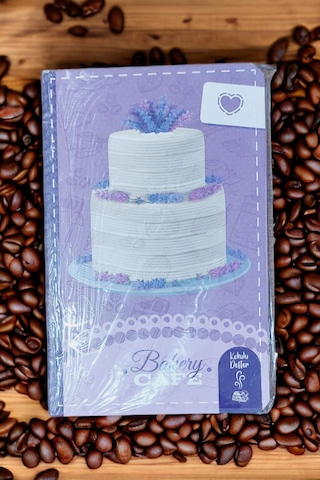 12,5x19,5 Cm 112 Sayfa Çizgili Kokulu Defter Karton Kapak Krem Renk Kağıt 6