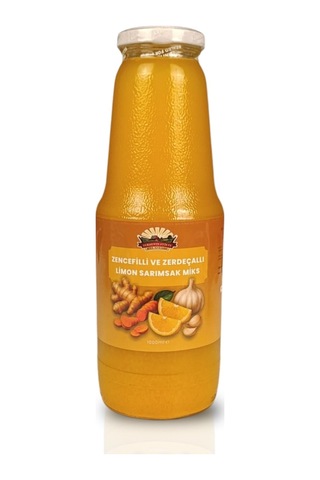Zencefilli Ve Zerdeçallı Limon Sarımsak Kürü