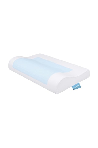 Viscofoam Terletmeyen Boyun Destekli Ortopedik Yastık Jelli Visco Yastık - 57x37x10-7cm